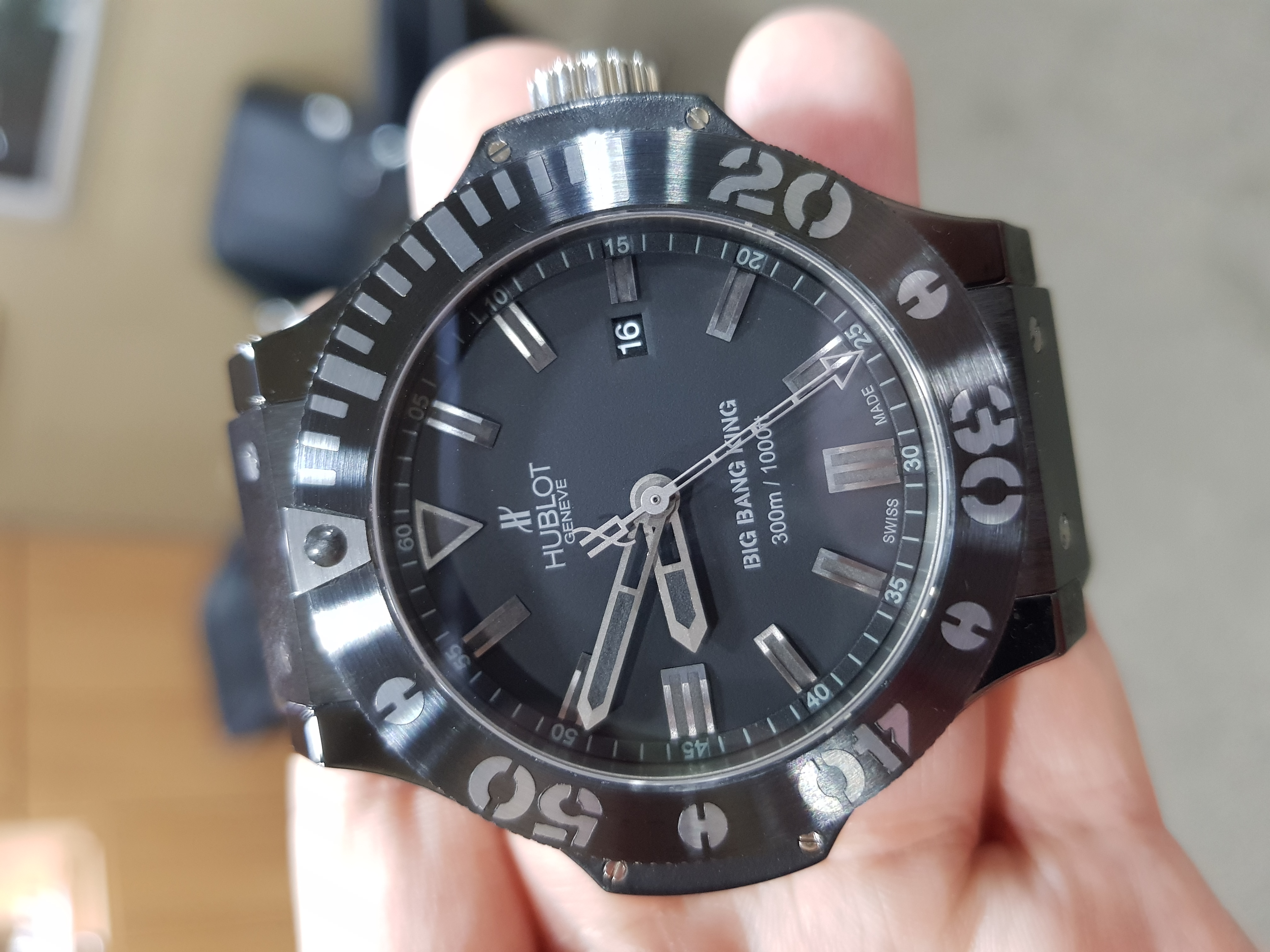 hublot big bang king black magic