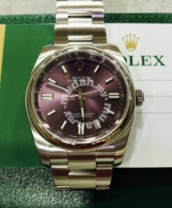 Rolex Datejust 116000 purple Year 2015 1