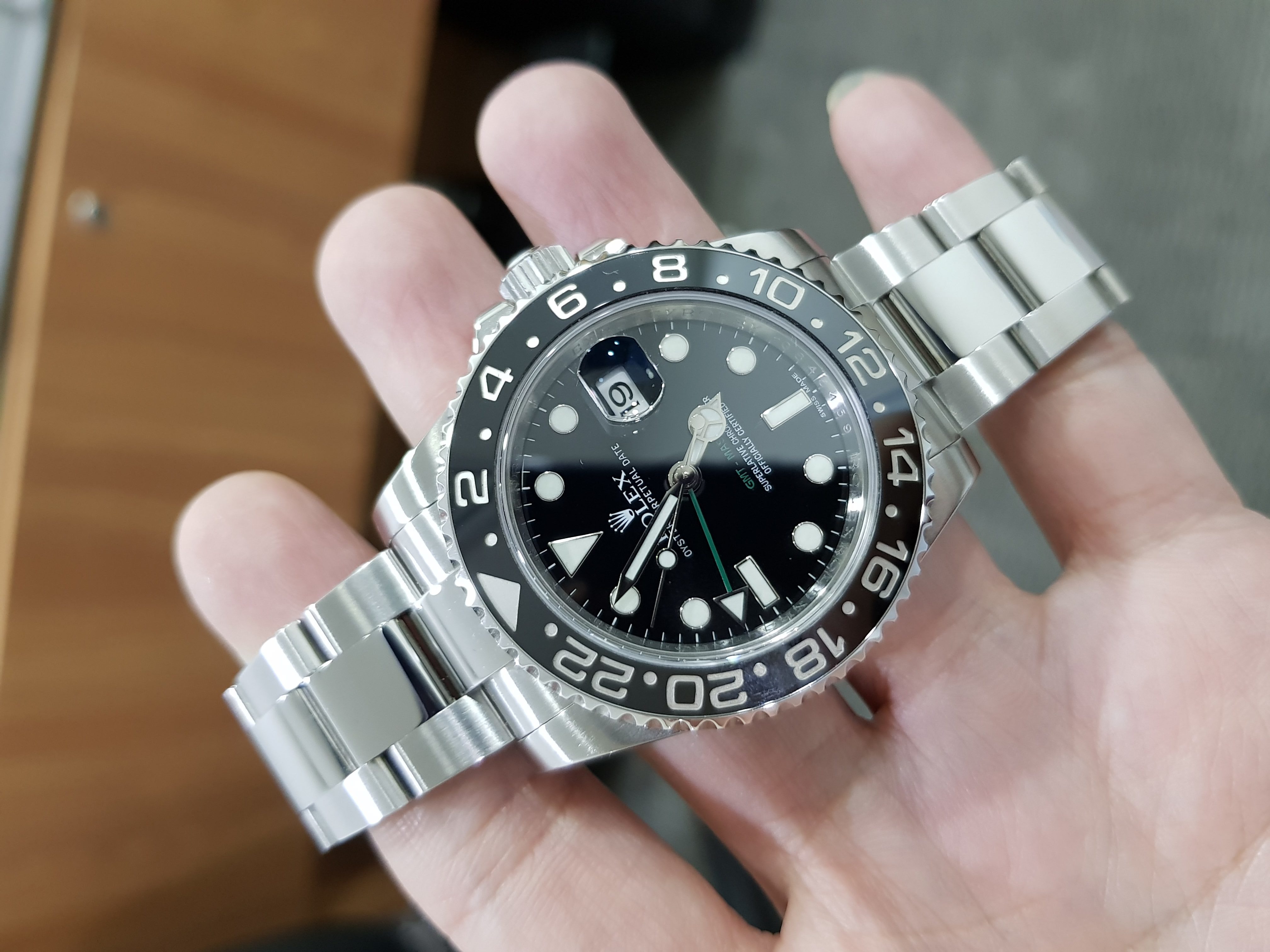 (Discontinued hot model) Rolex GMT Master II 2011 SWISS HOUR