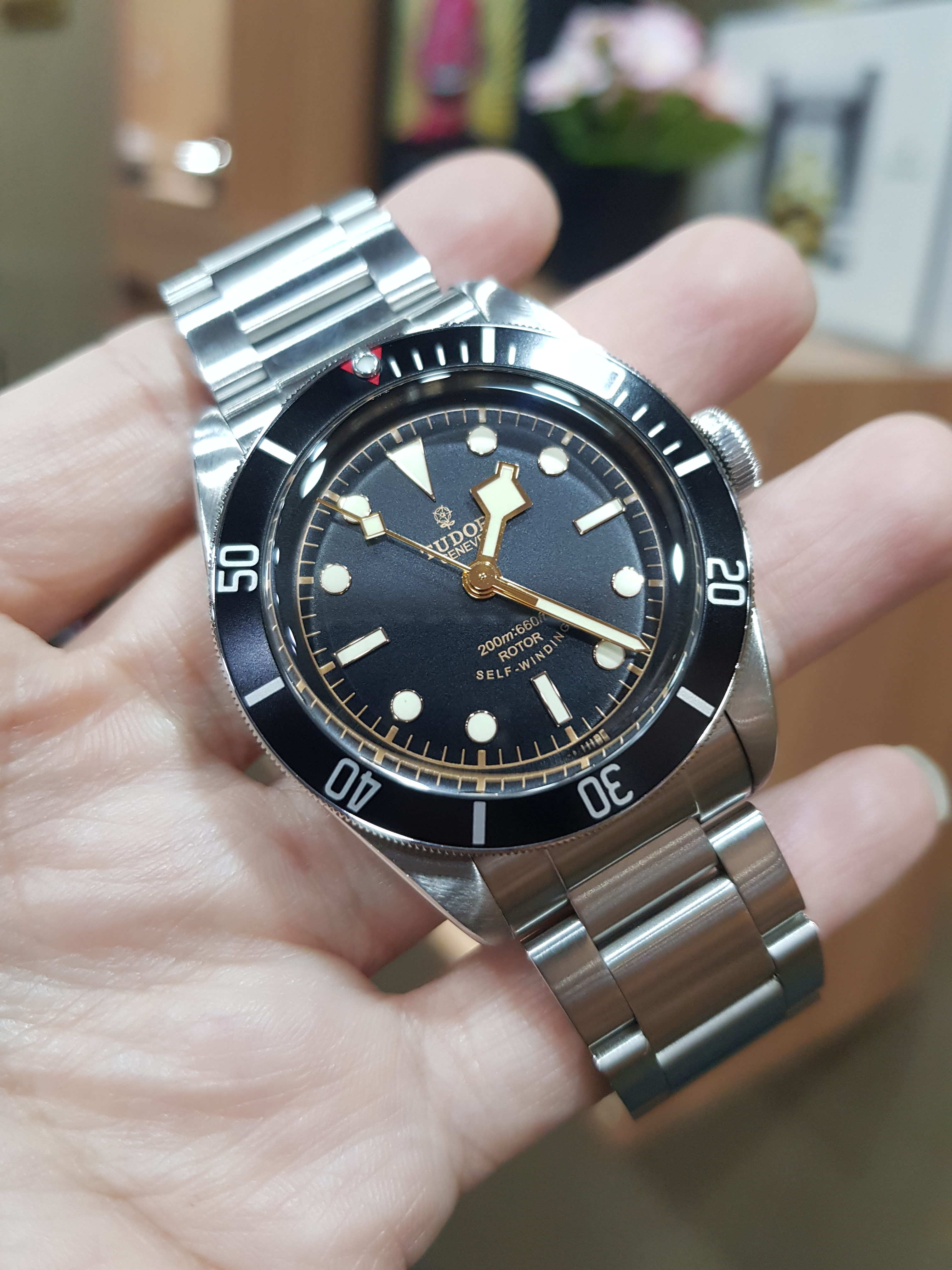 Tudor Heritage Black Bay Black Steel 41mm | SWISS HOUR