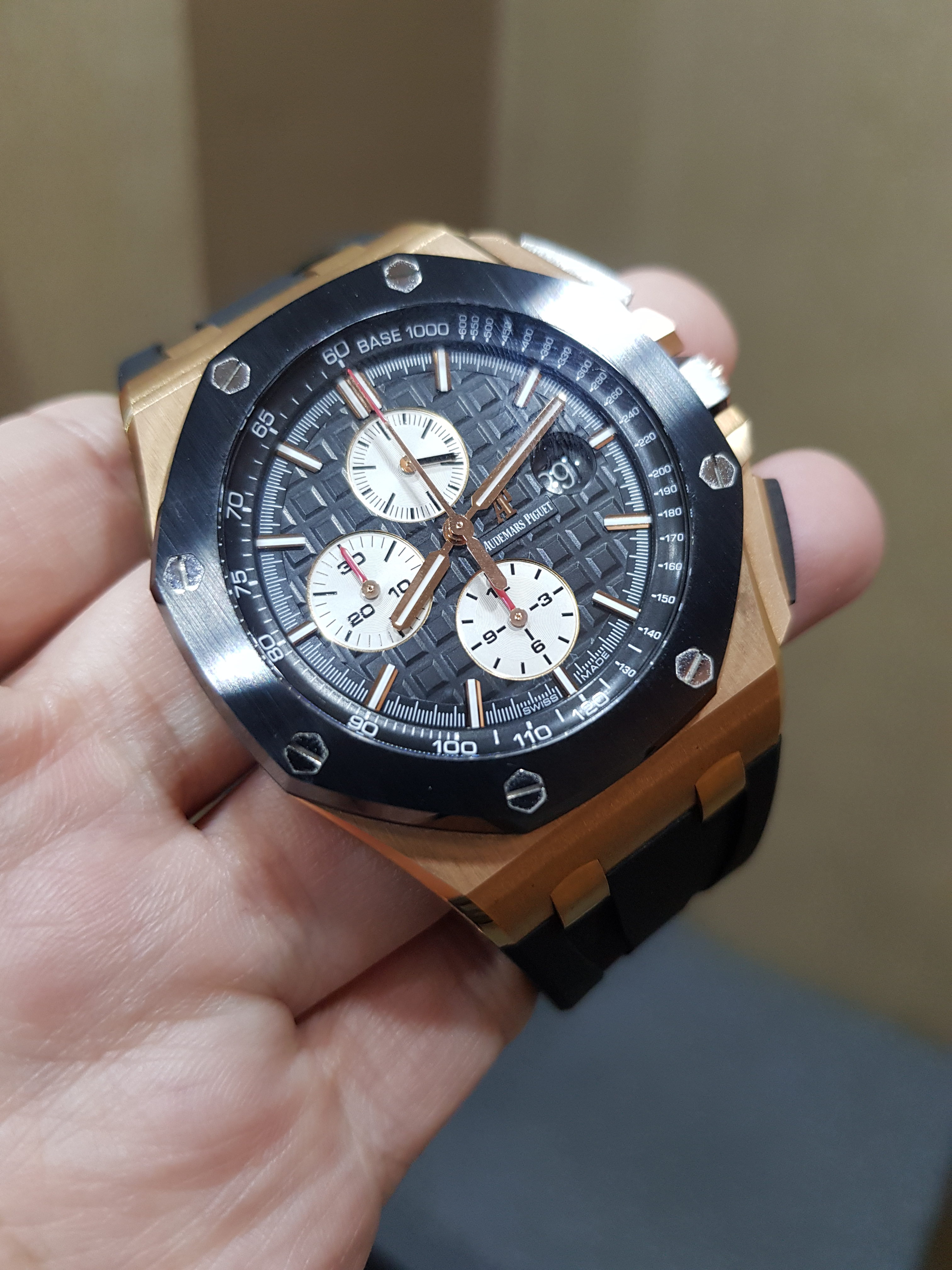 Audemars Piguet AP Offshore Chronograph 44mm Rose Gold Ceramic