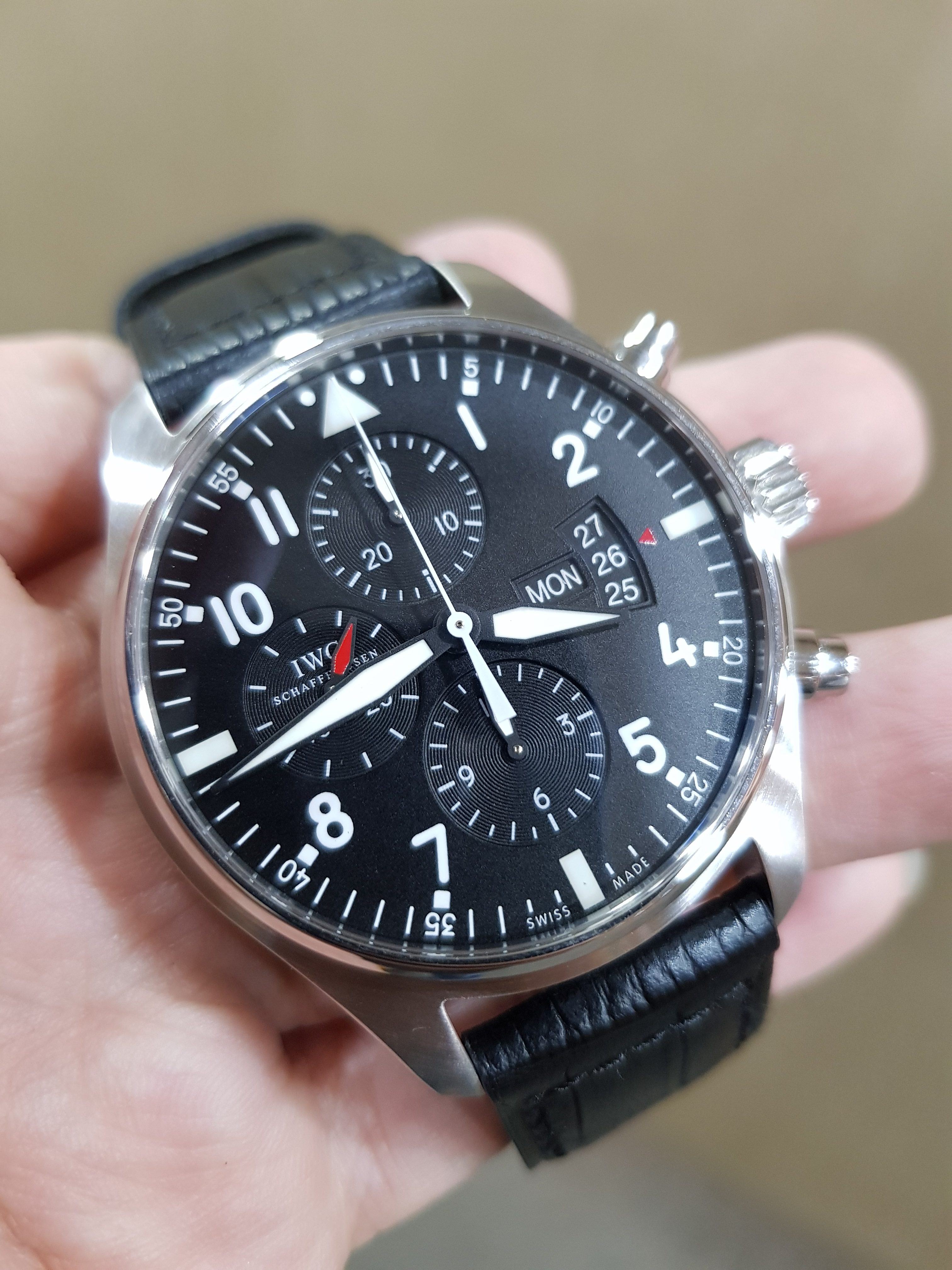 Iwc Pilot’s Chronograph Iw377701 