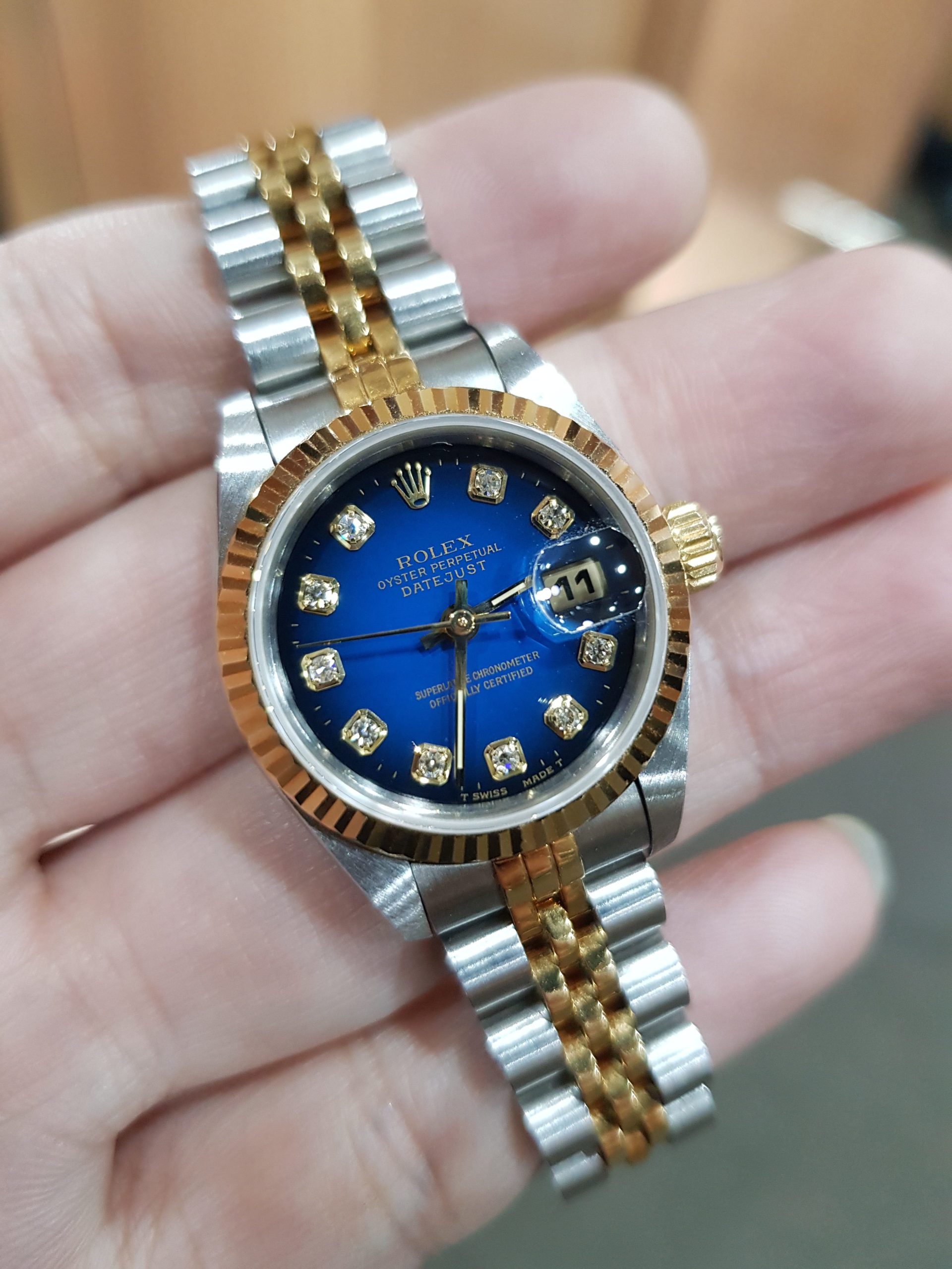 Rolex Datejust 26mm 69173 Blue Dail - SWISS HOUR