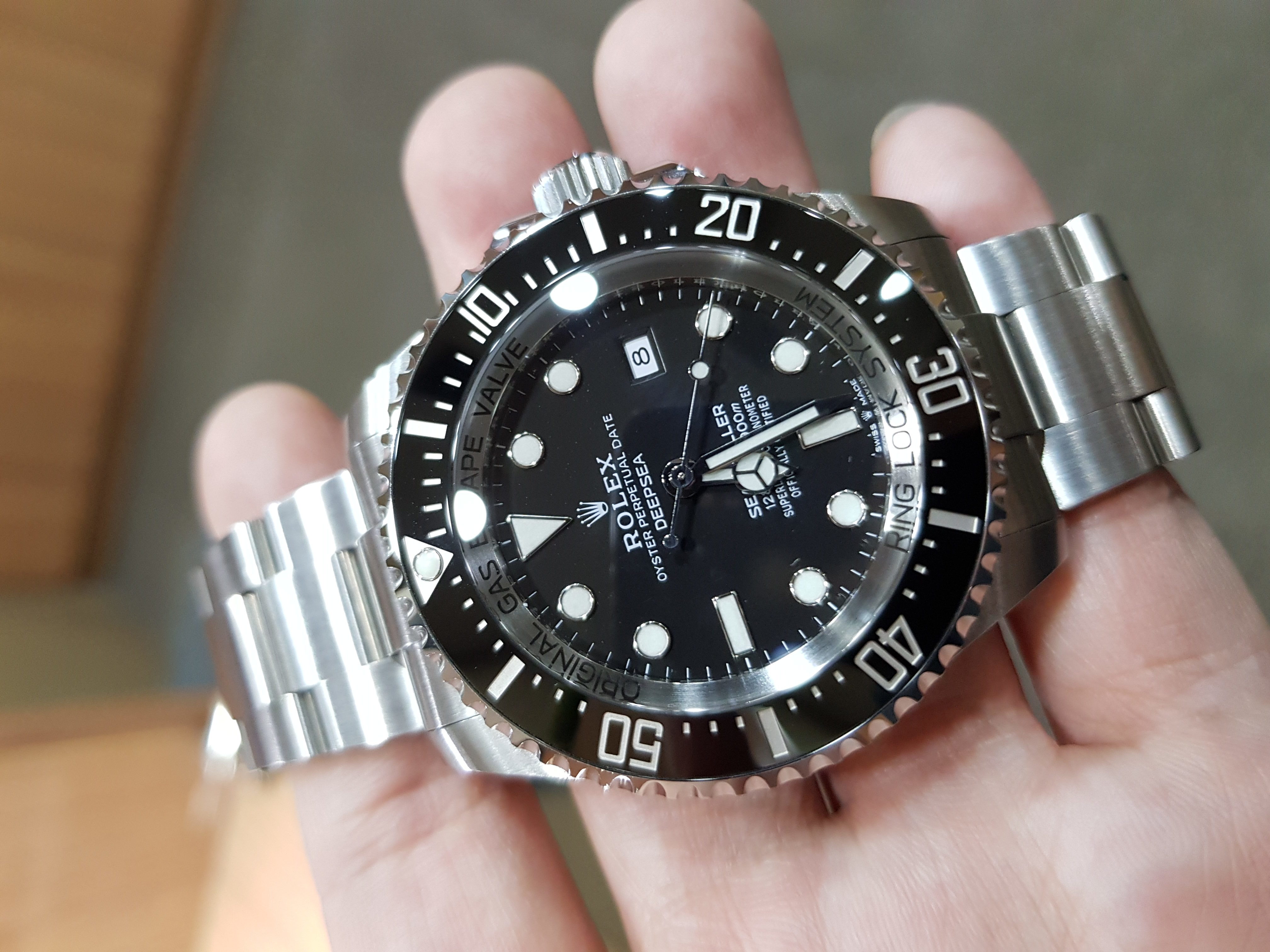 Rolex Deepsea 126660 YEAR 2019 Black Dial - SWISS HOUR