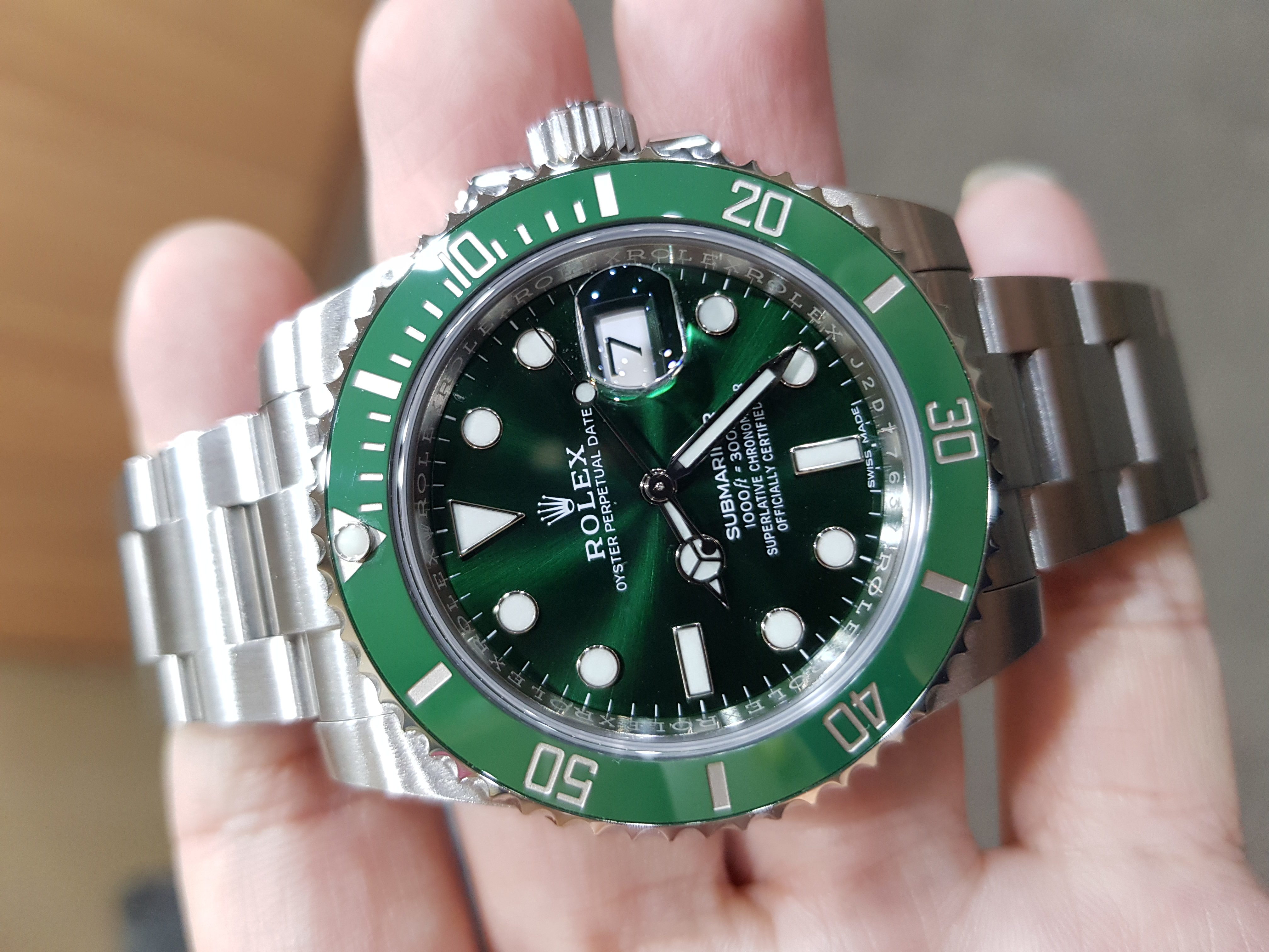 2014 rolex hulk